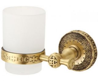 Держатель стакана одинарный Zorg Antic AZR 03 BR цвет бронза